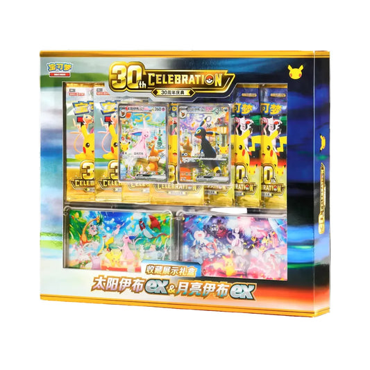 (Pre-order) 30th Celebration Espeon & Umbreon ex gift box_Chinese